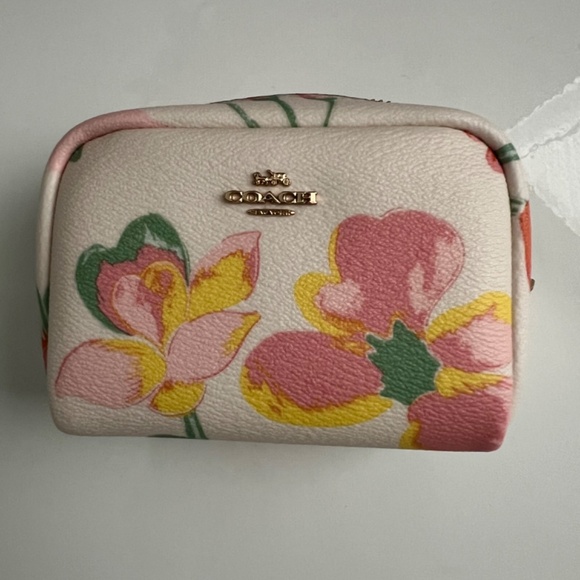 Coach small pouch in dreamy land floral print - Picture 3 of 6